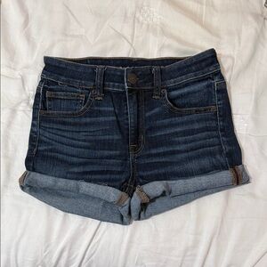 American Eagle Outfitters Dark Blue Jean Shorts